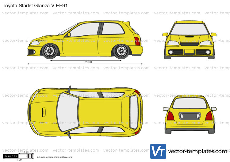 Toyota Starlet Glanza V EP91