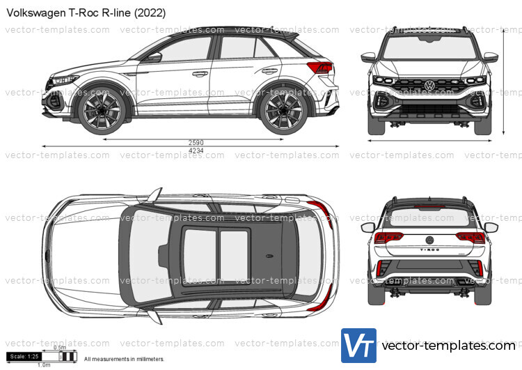 Volkswagen T-Roc R-line