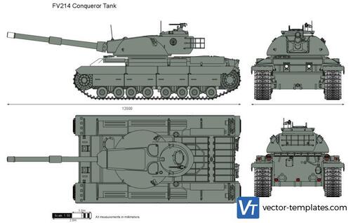 FV214 Conqueror Tank