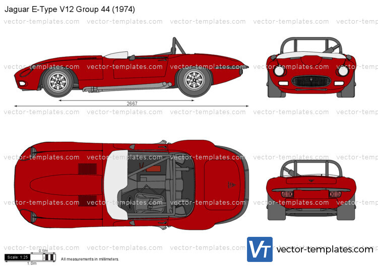 Jaguar E-Type V12 Group 44