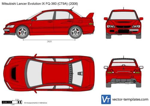 Mitsubishi Lancer Evolution IX FQ-360 (CT9A)