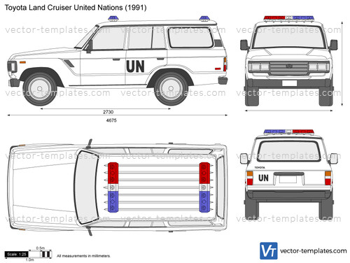 Toyota Land Cruiser United Nations