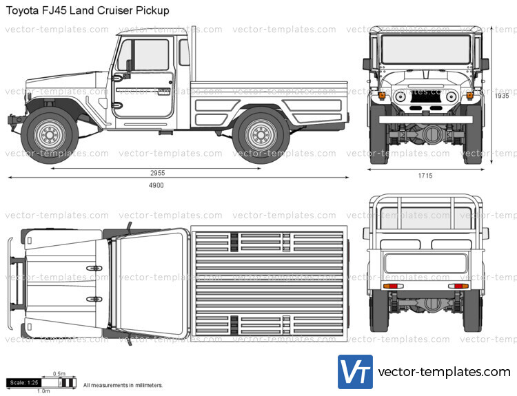 Toyota FJ45 Land Cruiser Pickup