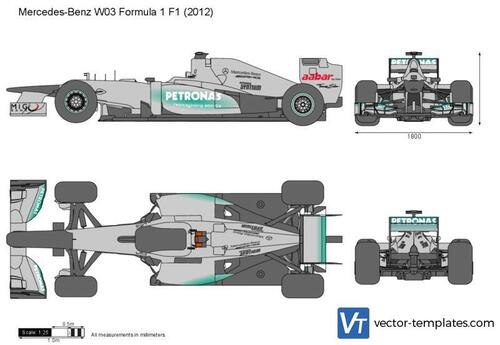 Mercedes-Benz W03 Formula 1 F1