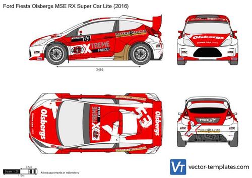 Ford Fiesta Olsbergs MSE RX Super Car Lite