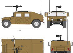 Hummer H1 HMMW M1043