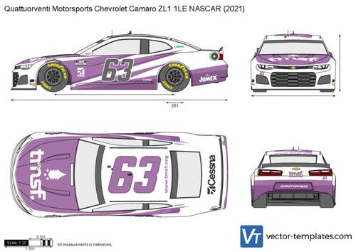 Quattuorventi Motorsports Chevrolet Camaro ZL1 1LE NASCAR