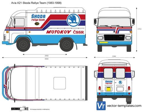 Avia A21 Skoda Rallye Team