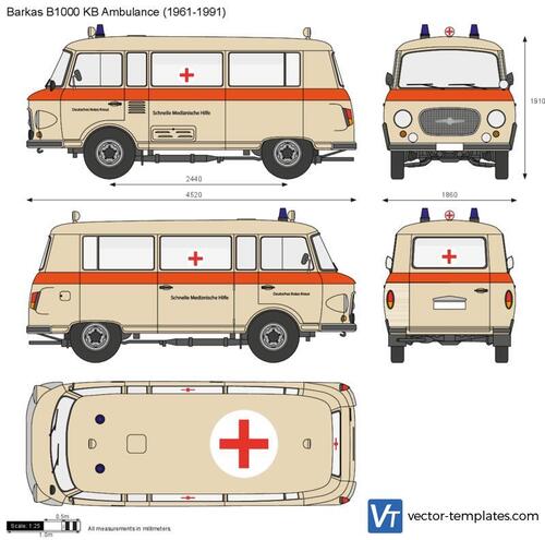 Barkas B1000 KB Ambulance