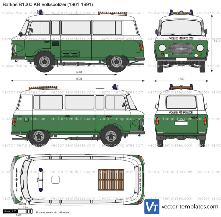 Barkas B1000 KB Volkspolizei