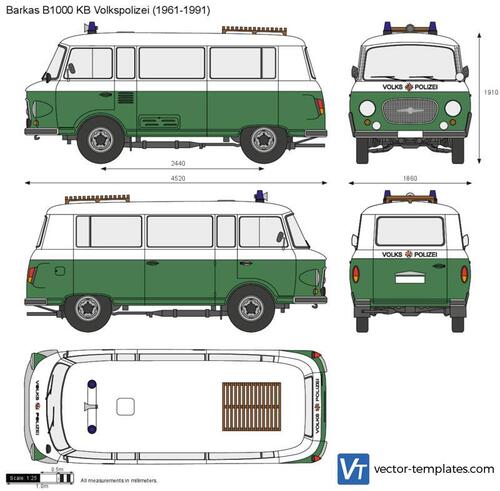 Barkas B1000 KB Volkspolizei