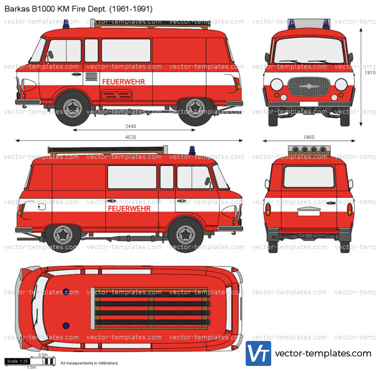 Barkas B1000 KM Fire Dept.