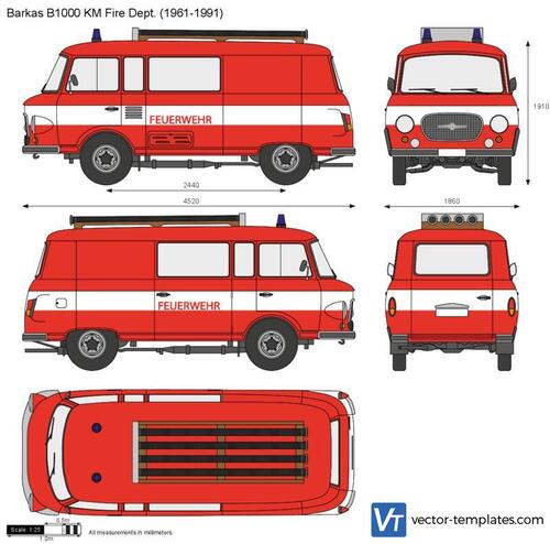 Barkas B1000 KM Fire Dept.