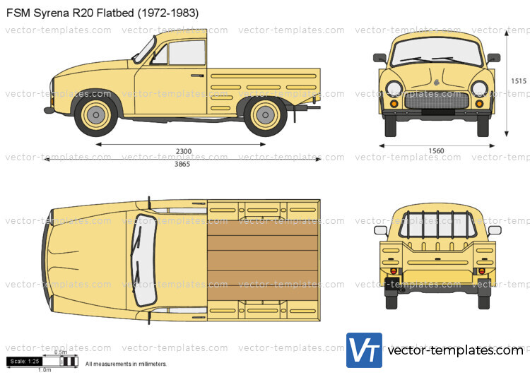 FSM Syrena R20 Flatbed