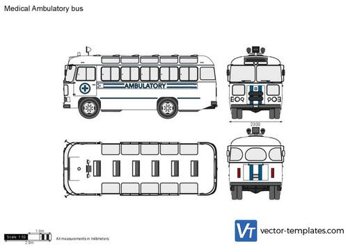 Medical Ambulatory bus