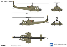 Bell UH-1C XM-30