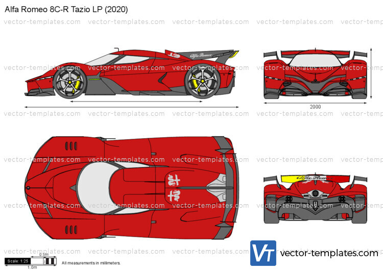 Alfa Romeo 8C-R Tazio LP