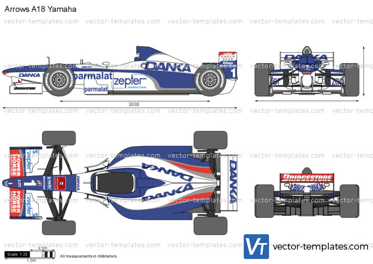 Arrows A18 Yamaha F1 Formula 1