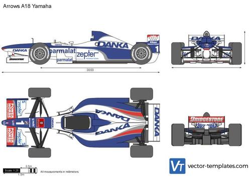 Arrows A18 Yamaha F1 Formula 1