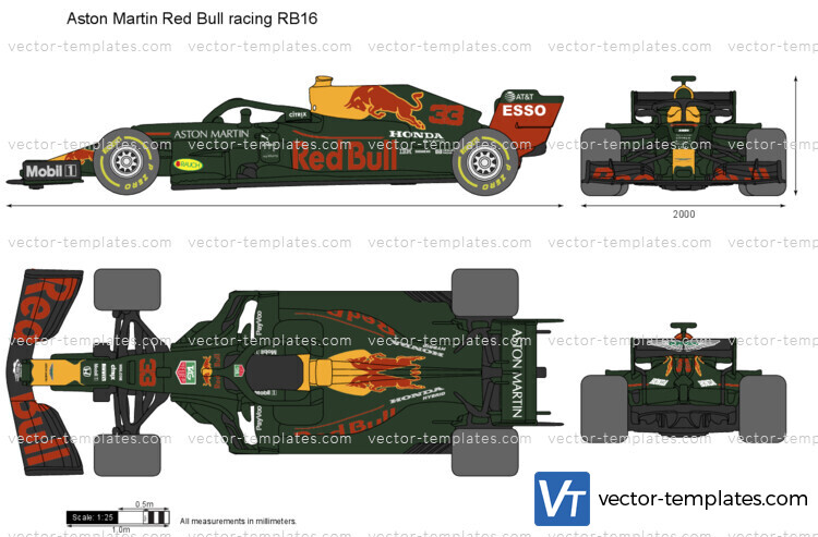 Aston Martin Red Bull racing RB16 F1 Formula 1