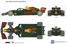 Aston Martin Red Bull racing RB16 F1 Formula 1