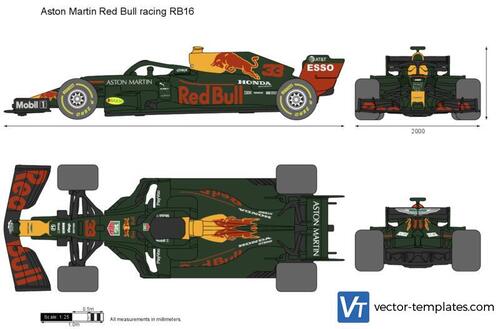 Aston Martin Red Bull racing RB16 F1 Formula 1