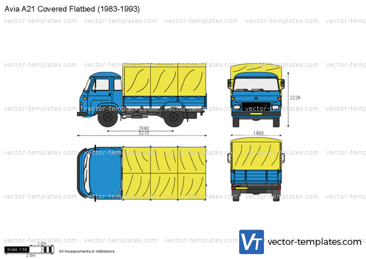 Avia A21 Covered Flatbed