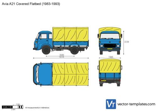 Avia A21 Covered Flatbed