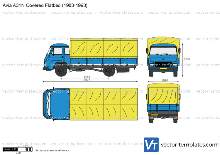 Avia A31N Covered Flatbed