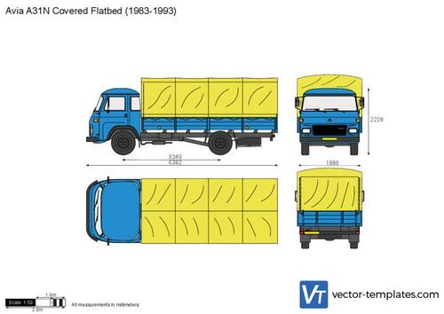 Avia A31N Covered Flatbed