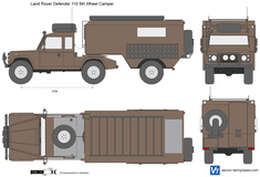 Land Rover Defender 110 5th Wheel Camper