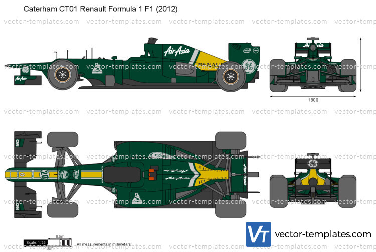 Caterham CT01 Renault Formula 1 F1