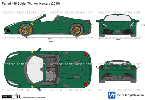 Ferrari 488 Spider 70th Anniversary