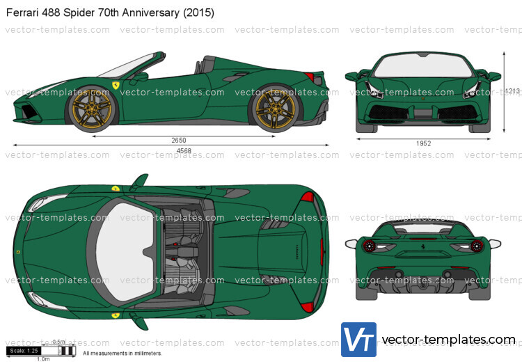 Ferrari 488 Spider 70th Anniversary