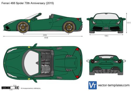 Ferrari 488 Spider 70th Anniversary