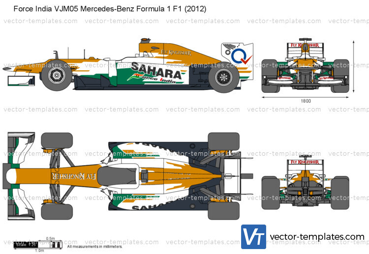 Force India VJM05 Mercedes-Benz Formula 1 F1