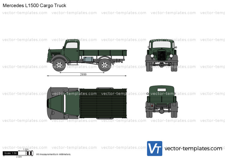 Mercedes L1500 Cargo Truck