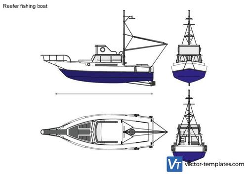 Reefer fishing boat