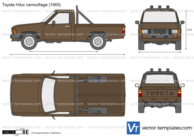 Toyota Hilux camouflage