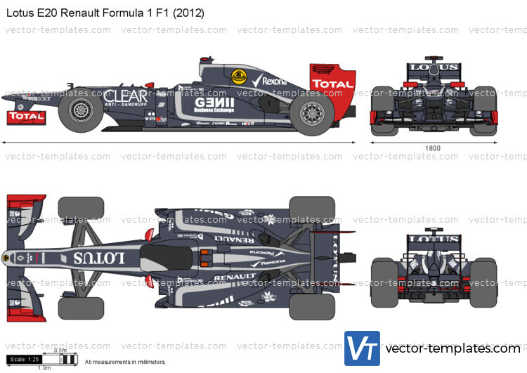 Lotus E20 Renault Formula 1 F1