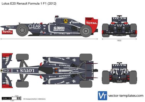 Lotus E20 Renault Formula 1 F1