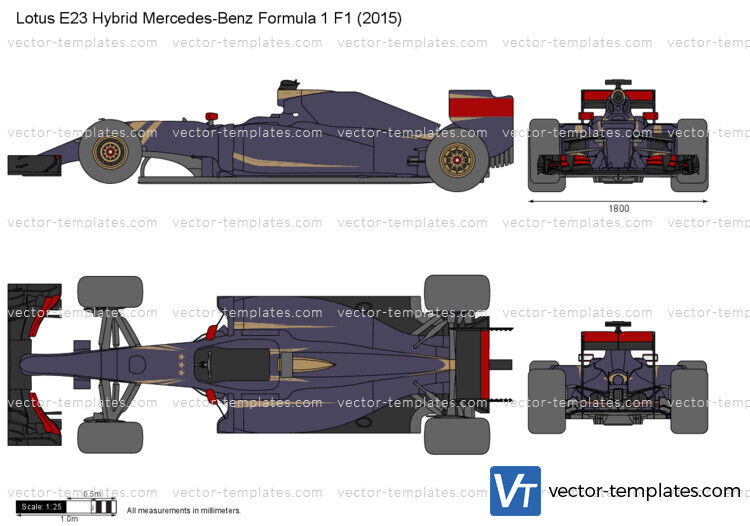 Lotus E23 Hybrid Mercedes-Benz Formula 1 F1