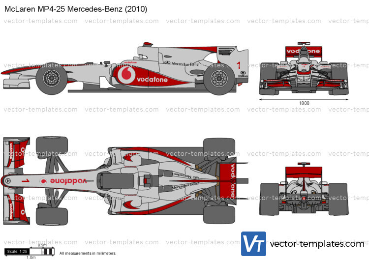 McLaren MP4-25 Mercedes-Benz Formula 1