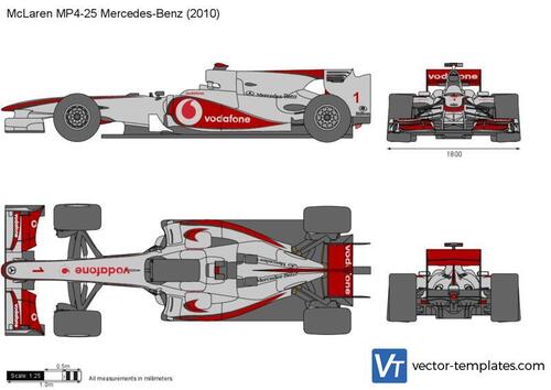 McLaren MP4-25 Mercedes-Benz Formula 1