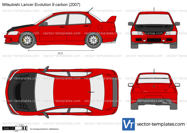 Mitsubishi Lancer Evolution 9 carbon