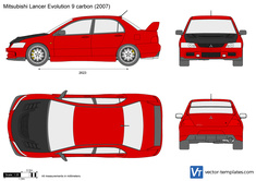 Mitsubishi Lancer Evolution 9 carbon