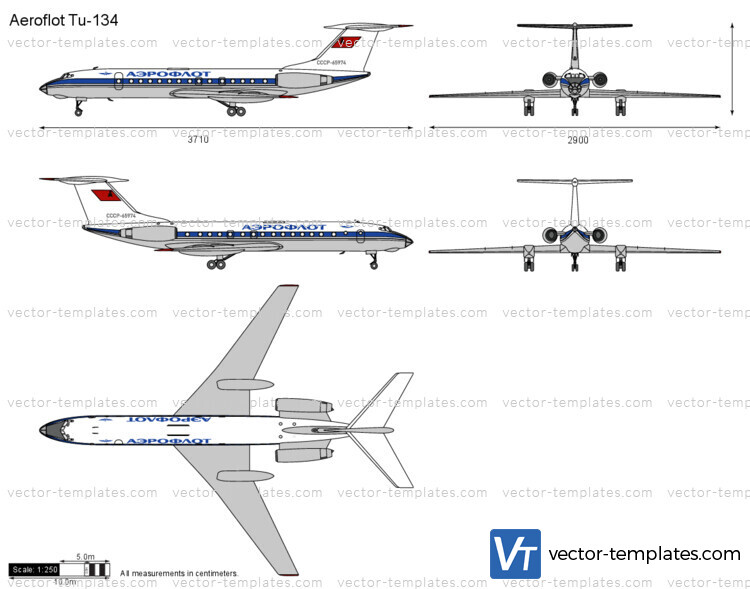 Aeroflot Tu-134