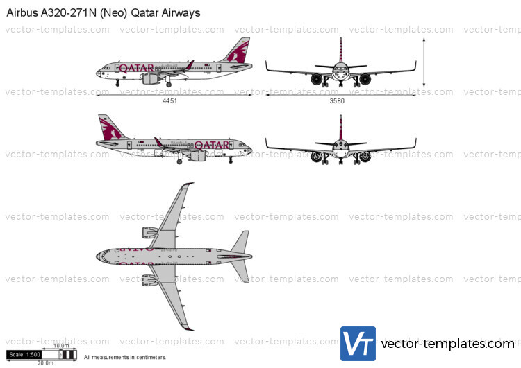 Airbus A320-271N (Neo) Qatar Airways