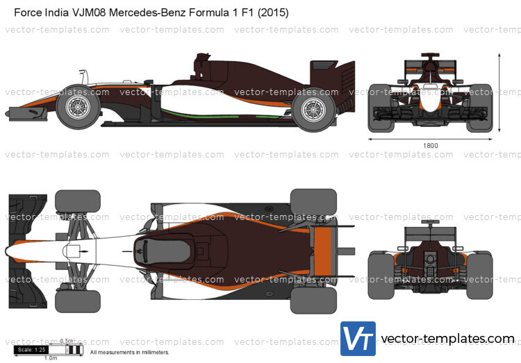 Force India VJM08 Mercedes-Benz Formula 1 F1