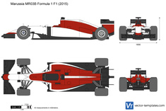 Marussia MR03B Formula 1 F1